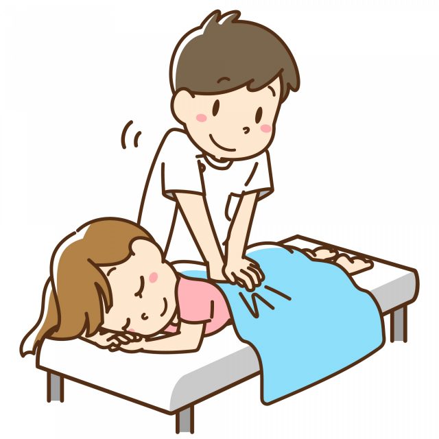 腰痛へのマッサージ